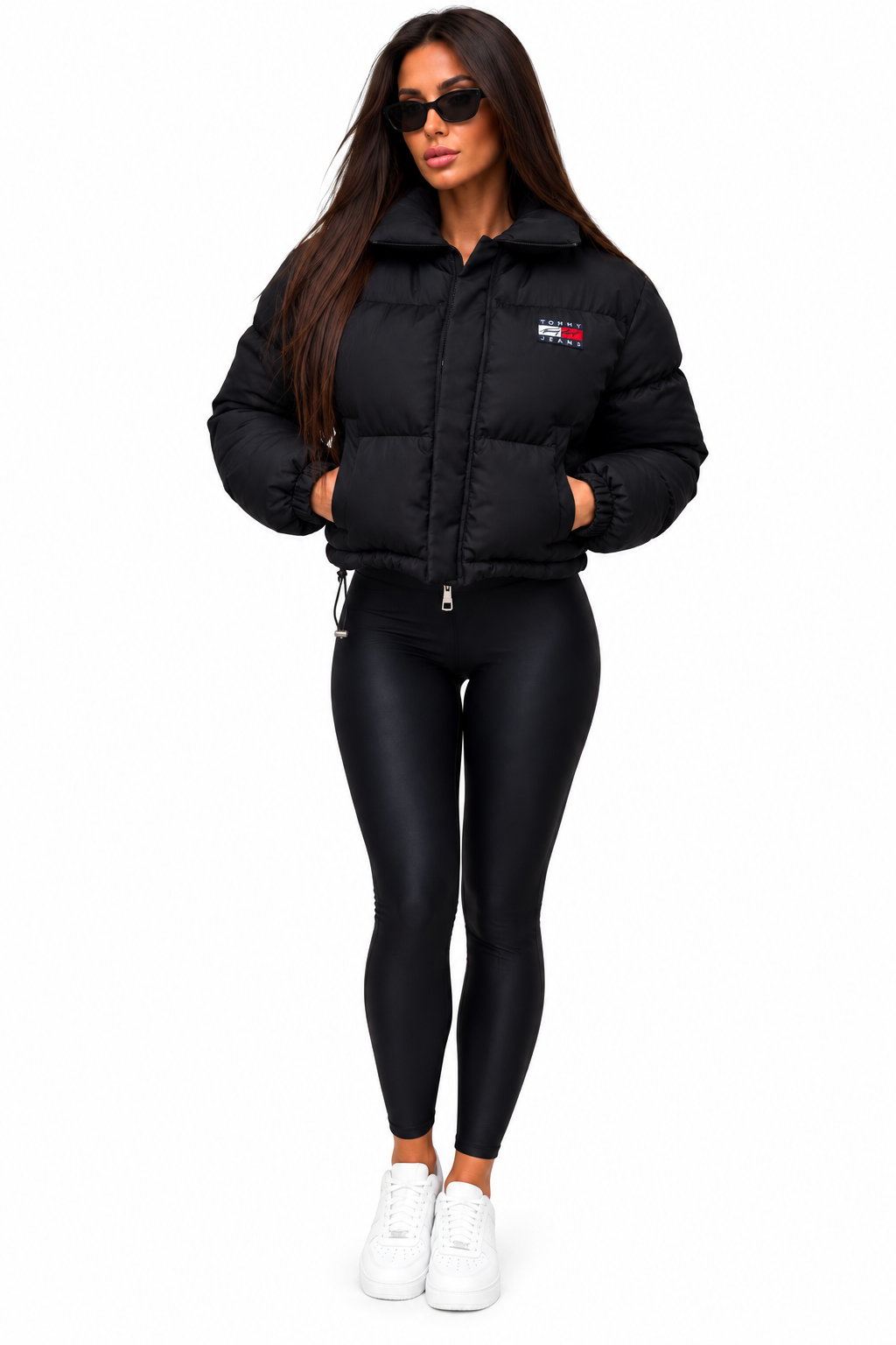 PRECOMANDĂ – Geacă Puffer Premium Neagră, Model Scurt
