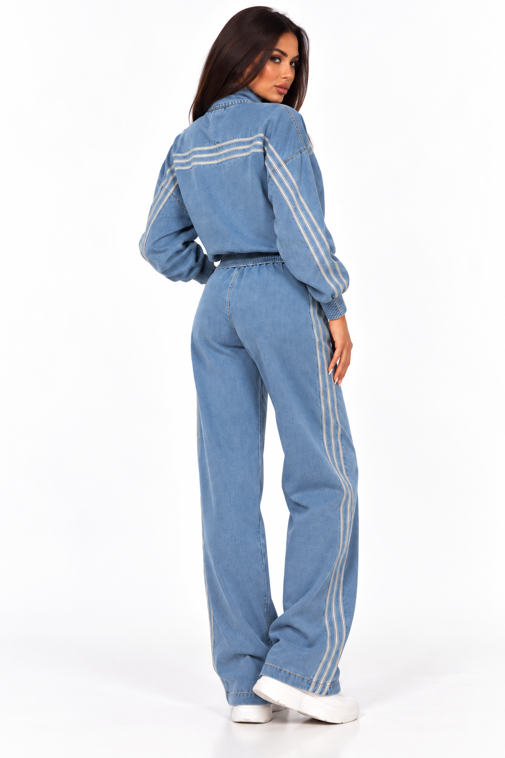 Compleu Denim Sport – Albastru